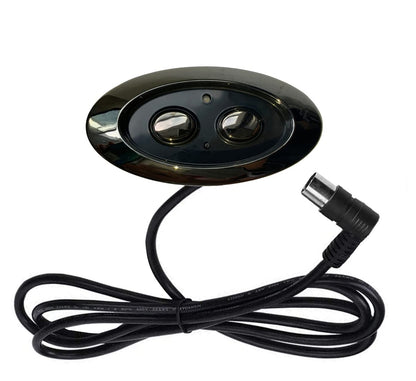 BaiDian Recliner Controller 2 Buttons 5 Pin with Child Lock for Power Recliner Lift Chair Electric Sofa Hand Control Parts