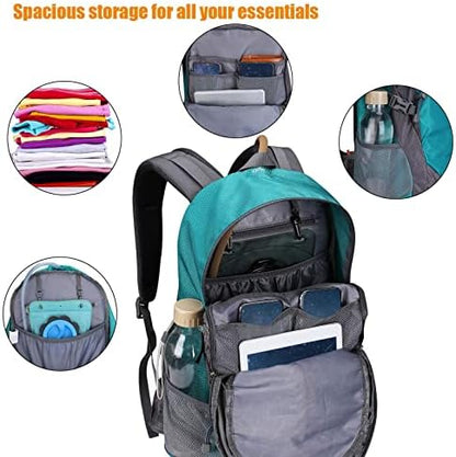 G4Free 35L Waterproof Hiking Backpack Outdoor Backpack Trekking Daypack for Camping Hiking Backpacking Climbing with Rain Cover