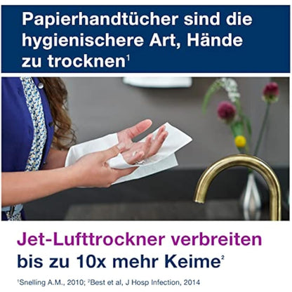 Tork Matic Paper Hand Towels Blue H1, Advanced, 6 Rolls x 150m, 290068