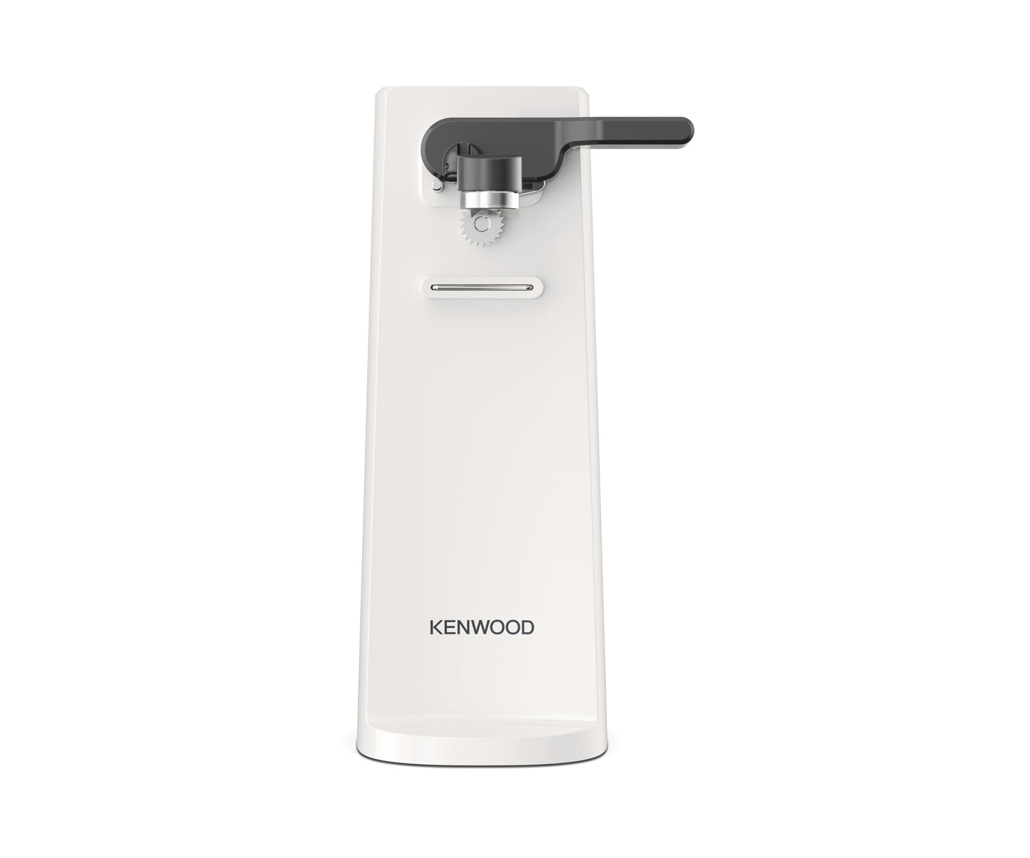 Kenwood Electric Can Opener CAP80.000WH, Multifunctional Kitchen Assistant 3-in-1 with Integrated Knife Sharpener, Can Opener and Bottle Opener, with