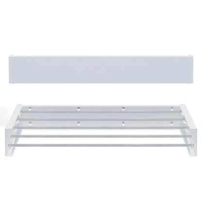 Hot Flow Glide Foldable Wall Mounted Clothes Rack, Retractable Clothes Drying Rack. Sleek Design With 6 x 100cm Rods For 6m Of Hanging Line. Perfect