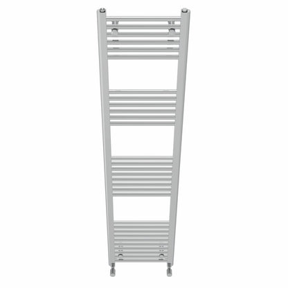 NRG Straight Chrome Bathroom Heated Towel Rail Radiator 1800x400mm