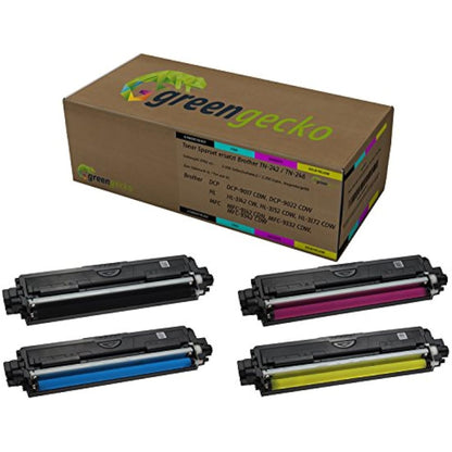 XXL Toner Set replacement Brother TN-242 / TN-246 | for Brother HL-3142cw, DCP-9022cdw, MFC-9142cdn, MFC-9332cdw, MFC-9342cdw / cartridges black, cyan, magenta, yellow