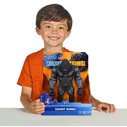 MonsterVerse Godzilla vs Kong 11 Inch Collectable Giant King Kong Articulated Action Figure Toy in Black, Limited Edition, Suitable for Ages 4 Years+