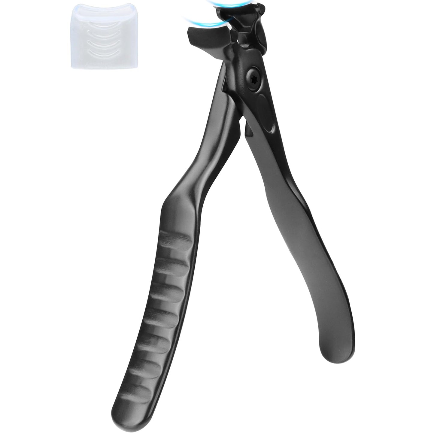 SG Nekoo Angled Head Nail Clippers for Thick Nails,Long Handled Toenail Clipper for Seniors,Stainless Steel Anti-Splash Design Toe Nail Cutter for Men