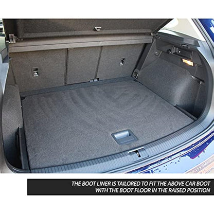 Novline MAT237 Custom Tailored Fit Black Rubber Boot Liner Tray Mat