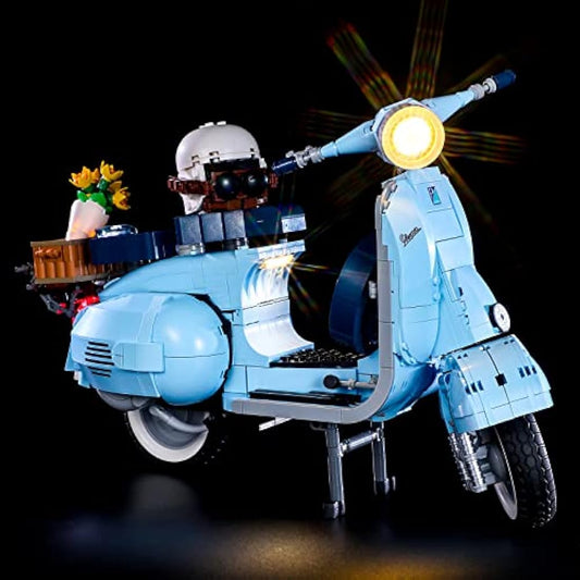BRIKSMAX Led Lighting Kit for Vespa 125 - Compatible with Lego 10298 Building Blocks Model- Not Include the Lego Set