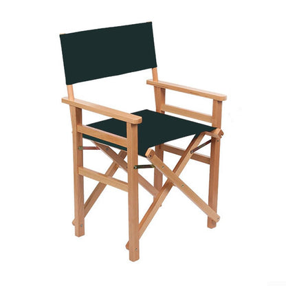 2Pcs Director Chair Covers Movie Chair Canvas Cover Replacement Covers Kit For Folding Director Chair Dark Green 20CmX53cm/53cm X 42Cm