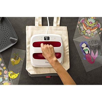 Cricut EasyPress 2 | 30 cm x 25 cm (12" x 10") Heat Plate | Heat Press for Iron On Vinyl (HTV), Infusible Ink and Sublimation | Heats up to 205°C (400°F) | Raspberry