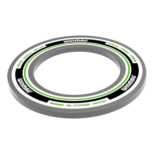 WINMAU Dart Board Surround Ring - Advance White and Green Dartboard Surround - Backboard Wall Protector