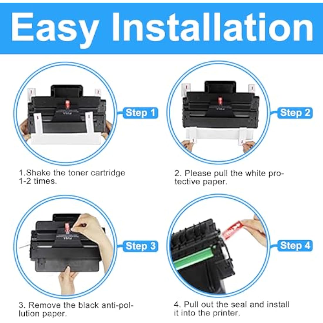 LCL Compatible Toner Cartridge MLT-D203E 10000 pages (1 Black) Replacement for Samsung ProXpress SL-M3820 M3820ND M3820DW M4020ND M3870FD M3870FW M4070FR
