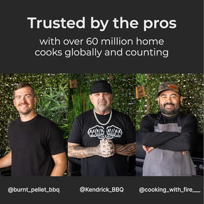 MEATER Pro / 2 Plus: Smart Bluetooth Wireless Meat Thermometer Digital | Lab-Certified Accuracy | Oven, Grill, Smoker, Air Fryer, BBQ, & Kitchen Cooking | Easy-to-Use with Free App