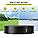 VEVOR Landscape Edging, 10 inch Depth 300 ft Total Length, Recycled HDPE Coiled Terrace Board, Flexible Bender Border for Landscaping, Lawn, Garden, Yard, Against Invading Weeds, Black