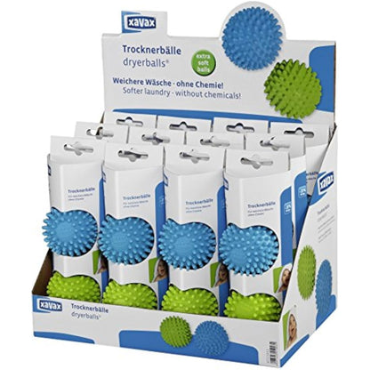Xavax Dryer Balls, Green/Blue, One Size