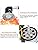 Allesgute LED Fire Rated Downlights Brushed Chrome Recessed Ceiling Spotlights for Indoor Included GU10 LED Bulbs Warm White, Pack of 4