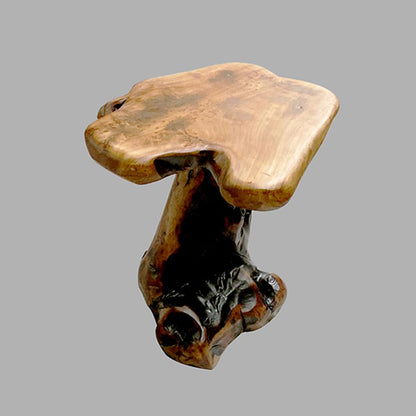 Organizedlife Solid Cedar Stool, Multipurpose 36cm Tall for Home & Garden