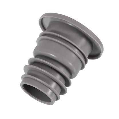 sourcing map Drain Pipe Seal Ring, Silicone Ring Washing Machine Sealing Plug, Anti-Odor Floor Drain Plug Sewer Pipe Seal Ring Sealing Cover for