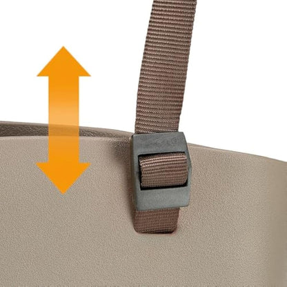 Ferplast With-Me Eva Dog Bag, 14 x 35 x 22 cm, Small, Dove Grey