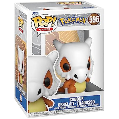 Funko POP! Games: Pokemon - Cubone - Collectable Vinyl Figure - Gift Idea - Official Merchandise - Toys for Kids & Adults - Video Games Fans - Model Figure for Collectors and Display