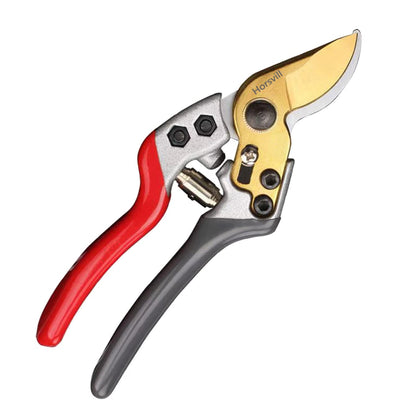 Horsvill Pruning Secateurs, Japanese Floral Scissors, Garden Shears for Gardening Heavy Duty, Pruner Scissors Gardening Tools, Tree Branches Cutter