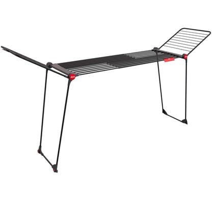 Vileda Infinity Flex Ultimate Extendable Large Black Clothes airer Strong and stable Less marks thicker tubes High wings Already assembled dryer