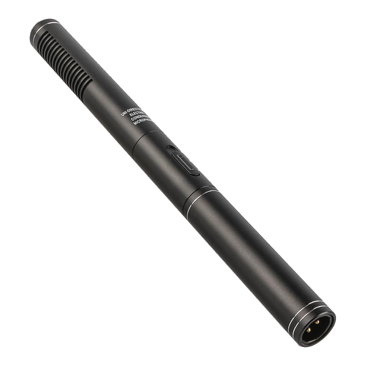 VOANZO Handheld Interview Microphone Professional Recording Microphone for DSLR Cameras Mobile Phones Live Radio Mic for Journalists and Field
