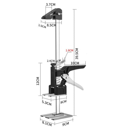 2 Packs Labor Saving Arm Jack, 15.5 Inch Hand Lifting Tool Jack