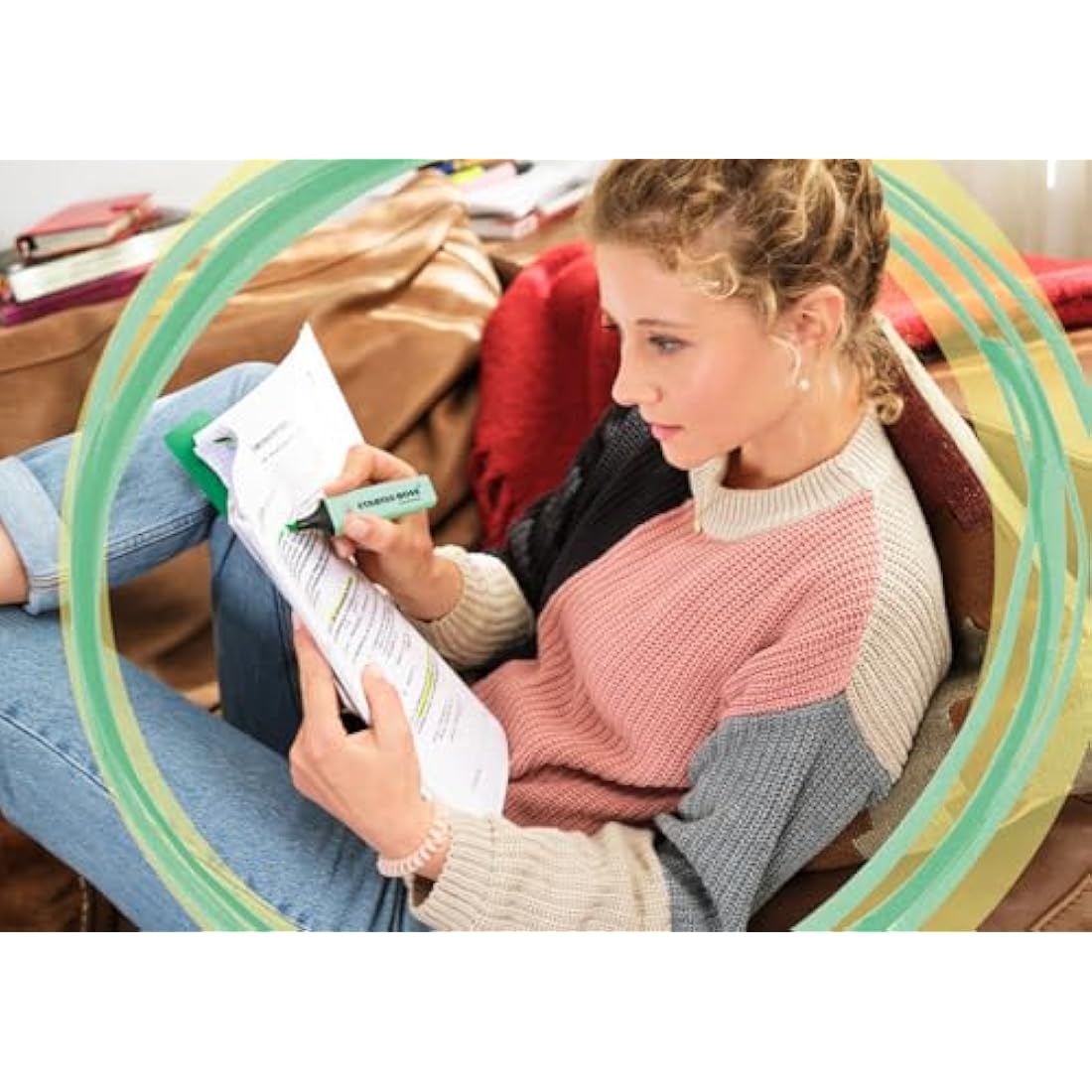 STABILO BOSS ORIGINAL Pastel - Highlighter - Pack of 8 - Assorted Colours