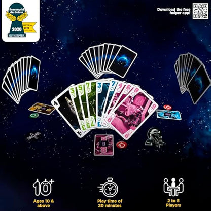 Thames & Kosmos | 691868 | The Crew: The Quest For Planet Nine | Cooperative Trick Taking Game | 50 Different Missions | 3-5 Players | Ages 10+