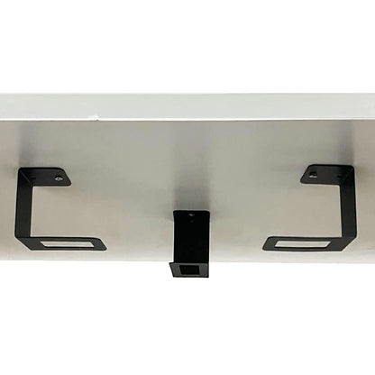 (3) Laptop Holder Under Desk Laptop Mount Organizer Rack Storage Shelf, Add On Under Table Laptops, Keyboard, Routers, Modems, Cable Box