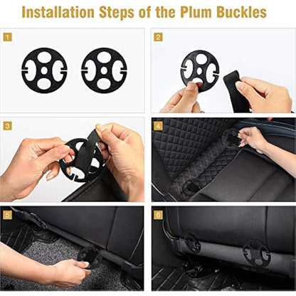Tsumbay Seat Cushion, Car Seat Cushion Memory Foam Cushion Soft Driver Seat Pad, Non Slip Car Seat Protector Comfort Universal for Home Car Office Chair Use - 1Pack