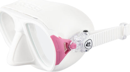 Cressi Calibro Diving Mask - White, Uni