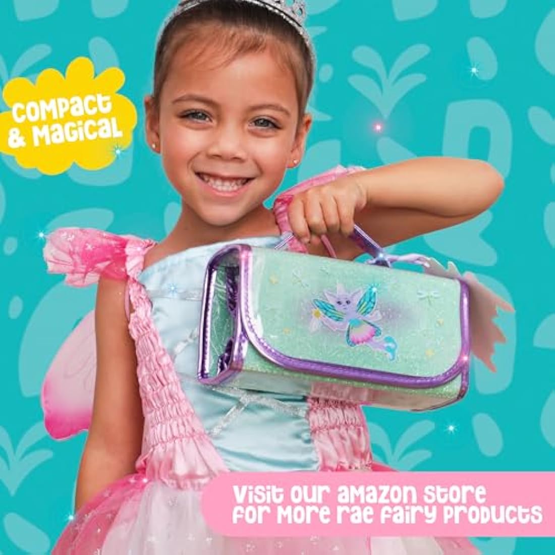 Scented Art Kits for Kids 6-12 - Includes Smelly Markers, Stamp Markers, Sparkly Pencil Case - Fairy Themed Toys & Art Set