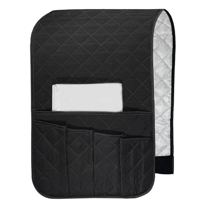 Ginobili Sofa Remote Control Holder Non-Slip Armchair Holders for Couch Recliner with 5 Pockets for Book Etc