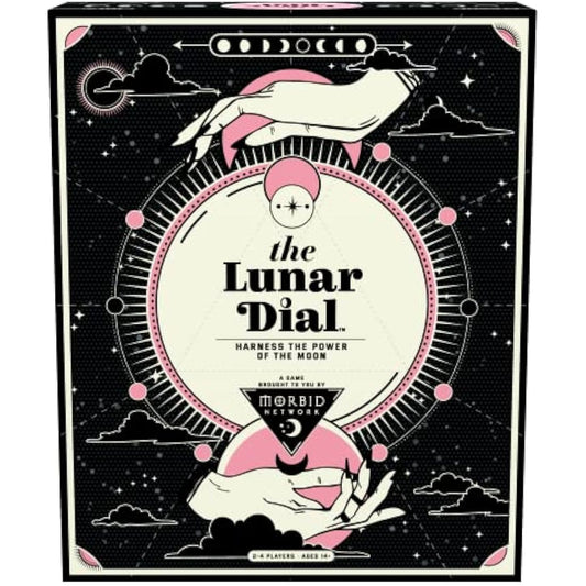 The Morbid Network Presents: The Lunar Dial | Harness the Power of the Moon | Strategy Board Games for Adults | For 2-4 Players | Ages 14+