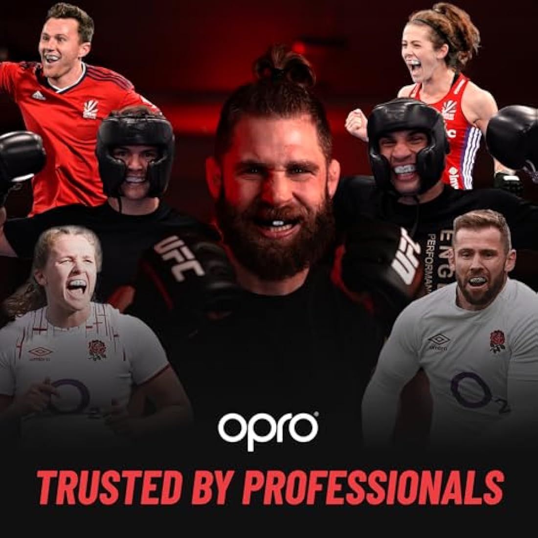 OPRO Gold Level Mouthguard Premium Fit – Gum Shield Adult and Kids – OPRO Mouth Guard Boxing and MMA, Easy Self-Fit Gum Shield Rugby and Hockey – Premium Protection with Dental Warranty