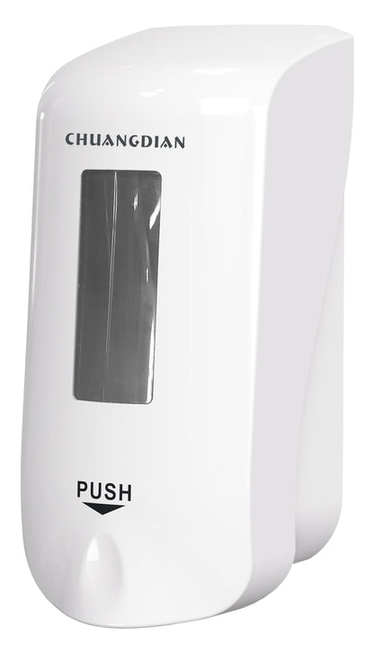 CHUANGDIAN Hand Soap Dispenser Wall Mounted, 1000ml, Pearl-White