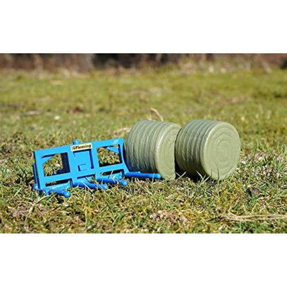 Britains 1:32 Fleming Bale Lifter, Tractor Toy Accessories, Compatible with 1:32 Scale Tractors, Farm Animals and Toys, Suitable for Collectors and Children from 3 Years