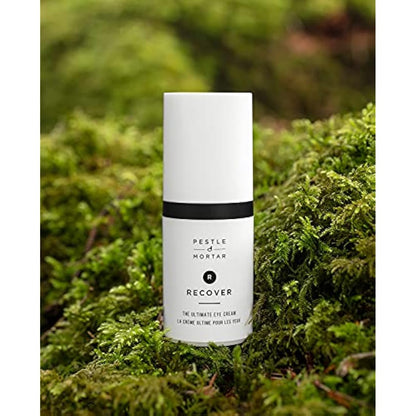 Pestle & Mortar Recover Peptide Anti Ageing Eye Cream, Reduce Dark Circles, Fine Lines and Puffiness, Anti-Wrinkle eye moisturiser, Vegan & Cruelty Free - 15ml