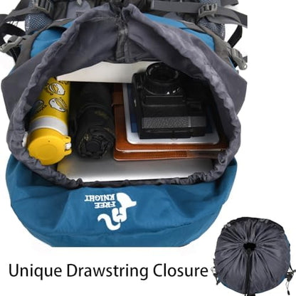Bseash 60L Waterproof Lightweight Hiking Backpack with Rain Cover,Outdoor Sport Travel Daypack for Climbing Camping Touring