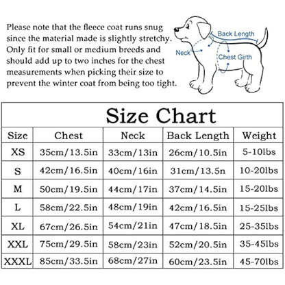 Morezi Cozy Fleece Dog Coats Puppy Clothes Elastic Belly Vest Waistcoat Winter Warm Jacket Reversible Dog Coat for Small Medium Large Dogs - Gray - S