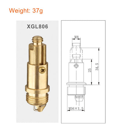 Westspark 2 Pcs Replacement Sink Basin Bath Pop Up Click Clack, Brass Plug Bolt Assembly Bathroom Sink Plug for Most Bathroom Bathtub Sink Drain