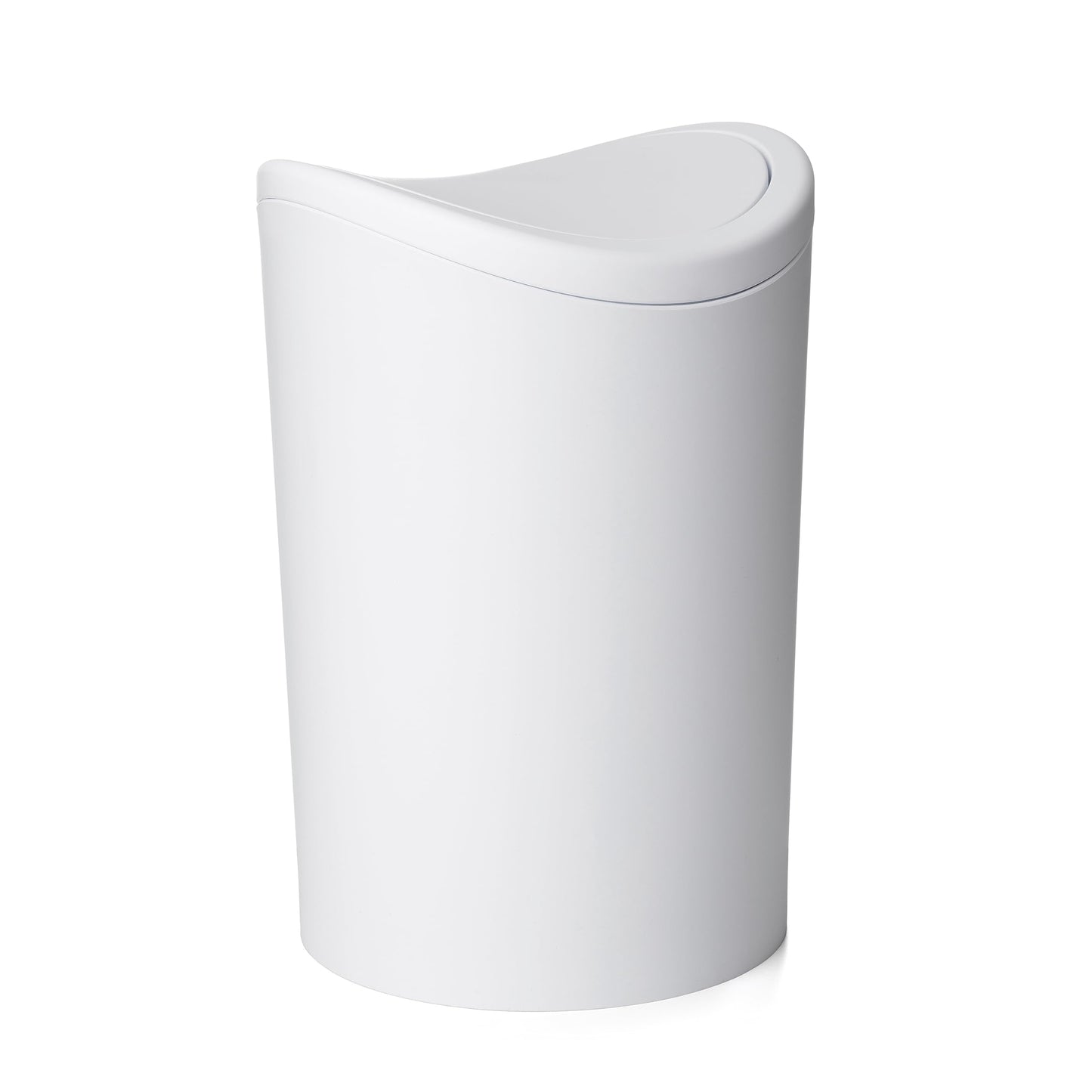 TATAY Bathroom Bin 19x19x28 cm Swing Lid Modern Functional Design