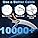 Soibke Ethernet Cable 50m Cat 6, Internet Cable High Speed Network Cable Gigabit, Bulk RJ45 Cable Extra Long LAN Cable Outdoor Patch Cable White Installation Cable UTP 23AWG Wlan Cable
