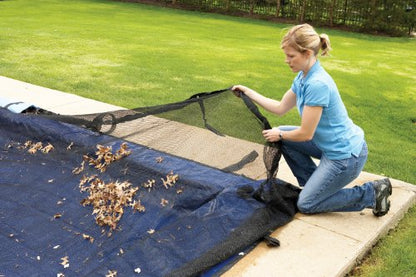 Blue Wave 16-ft x 32-ft Rectangular Leaf Net In Ground Pool Cover