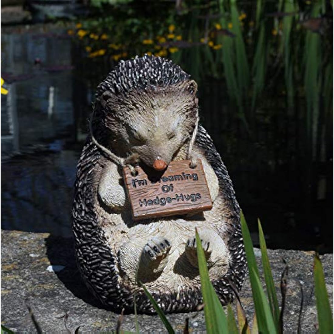 Heather Hedgehog Resin Garden Ornament