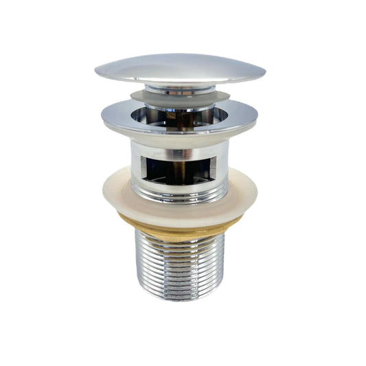 Basin Pop Up Sink Plugs, G1 1/4 Copper Core Bathroom Sink Drain, Quick Drain, for Bathroom, Kitchen, Toilet