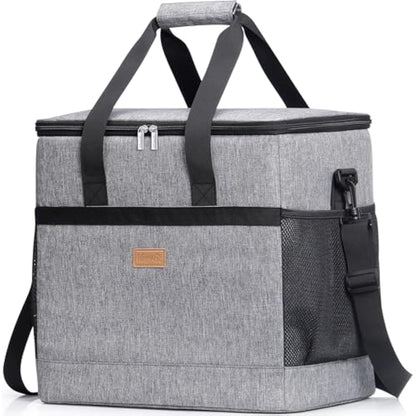Lifewit Soft Cooler Bag with Hard Liner, Large Insulated Picnic Lunch Bag Box Soft-Sided Cooling Bag for Camping/BBQ/Family Outdoor Activities