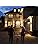 Allesgute Outdoor Wall Lights Mains Powered PIR Motion Sensor IP44 Up Down Outside Wall Lights 240V Stainless Steel with 2X 5W GU10 Bulbs Warm White