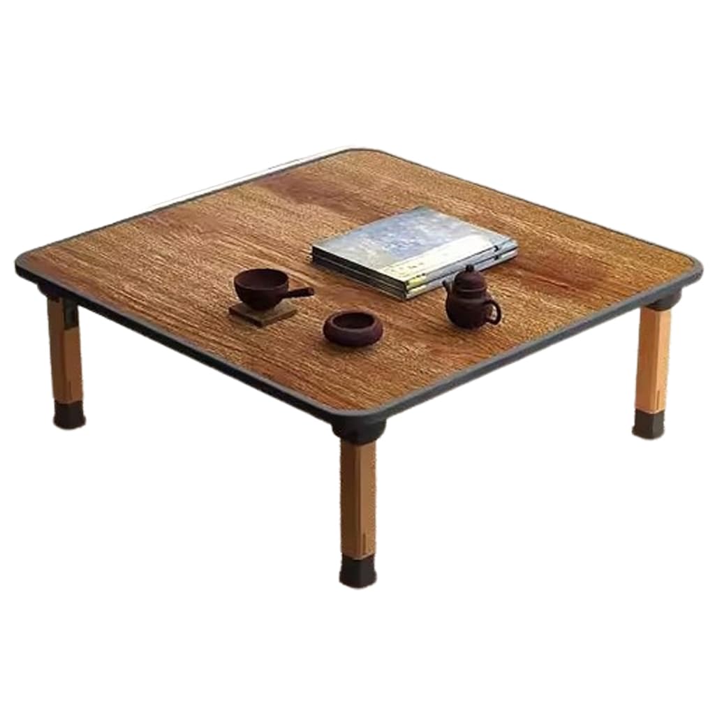 WIKLMOTH Multifunctional Folding Japanese-Style Tea Coffee Table, Low Dining Table, Small Desk